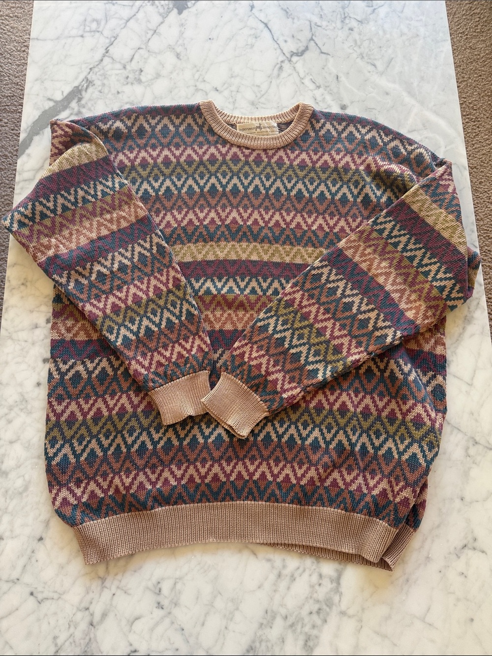 Beautiful men’s Peruvian Connection 100%pima cotton sweater. XL